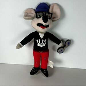 Chuck E Cheese Gamer 11” Plush Hipster Doll Limited Edition